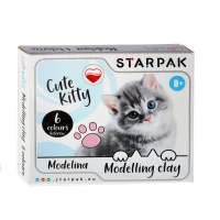 4. STARPAK Modelina 6kol Cuties Kotki 472923